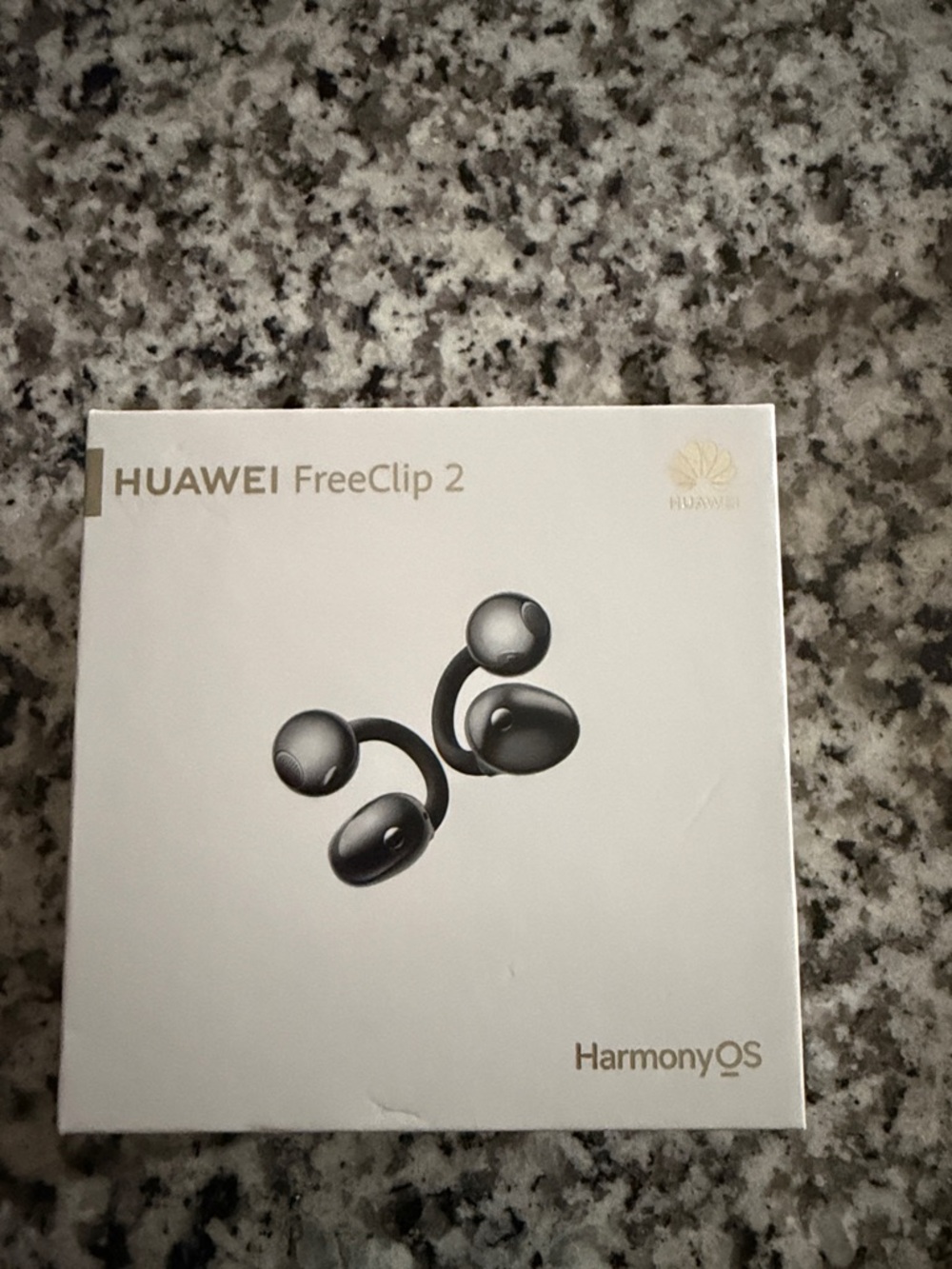 Huawei FreeClip 2 Black Wireless Earbuds - HarmonyOS